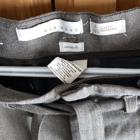 Paperbag Wide Leg Dress Pants Old Navy - Picture 2 of 11